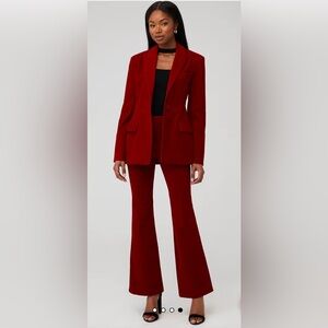 Steve Madden Holiday Red Velvet Women's Suit